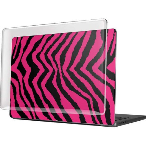 Retro Zebra MacBook Pro 14in (2021-24) Case plus Skin